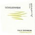 Gouguenheim Valle Escondido Chardonnay 2014 Front Label