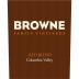 Browne Family Vineyards Red Blend 2009 Front Label