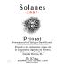 Cims de Porrera Solanes Priorat 2007 Front Label