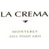 La Crema Monterey Pinot Gris 2012 Front Label