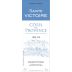 Sainte Victoire Provence Rose 2012 Front Label