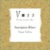 Voss Vineyards Napa Valley Sauvignon Blanc 2012 Front Label