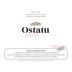Ostatu Rioja Rosado 2012 Front Label
