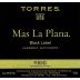 Familia Torres Mas La Plana Cabernet Sauvignon 2009 Front Label