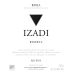 Bodegas Izadi Rioja Reserva 2007 Front Label