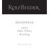 Rolf Binder Eden Valley Highness Riesling 2011 Front Label