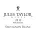 Jules Taylor Sauvignon Blanc 2012 Front Label