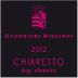 Rizzardi Chiaretto Classico 2012 Front Label