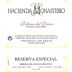 Hacienda Monasterio Ribera del Duero Reserva Especial 2009 Front Label