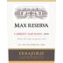 Errazuriz Max Reserva Cabernet Sauvignon 2010 Front Label
