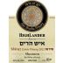 Har Bracha Highlander Reserve Shiraz 2012 Front Label