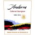 Anderra Cabernet Sauvignon 2012 Front Label