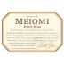 Meiomi Pinot Noir (375ML half-bottle) 2012 Front Label