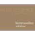 Heidi Schrock & Sohne Selektion Beerenauslese 2013 Front Label
