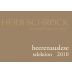 Heidi Schrock & Sohne Selektion Beerenauslese 2010 Front Label