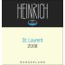 Heinrich St. Laurent 2008 Front Label