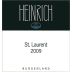 Heinrich St. Laurent 2009 Front Label