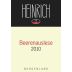 Heinrich Beerenauslese 2010 Front Label