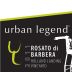 Urban Legend Cellars Rosato di Barbera 2011 Front Label