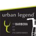 Urban Legend Cellars Barbera 2010 Front Label