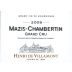 Henri de Villamont Mazis-Chambertin Grand Cru 2009 Front Label