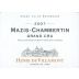 Henri de Villamont Mazis-Chambertin Grand Cru 2007 Front Label