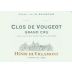 Henri de Villamont Clos de Vougeot Grand Cru 2010 Front Label