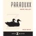 Paraduxx Z Red Blend 2010 Front Label