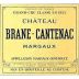 Chateau Brane-Cantenac 1990 Front Label