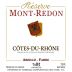 Chateau Mont-Redon Cotes du Rhone Reserve 2012 Front Label