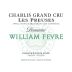 William Fevre Chablis Les Preuses Grand Cru 2010 Front Label