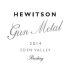 Hewitson Gun Metal Riesling 2014 Front Label