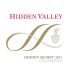 Hidden Valley Hidden Secret Red 2011 Front Label