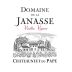 Domaine de la Janasse Chateauneuf-du-Pape Vieilles Vignes 2011 Front Label