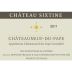 Chateau Sixtine Chateauneuf-du-Pape 2011 Front Label