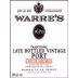 Warre's Late Bottled Vintage Port 1990 Front Label