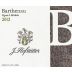 J. Hofstatter Alto Adige Barthenau Vigna S. Michele 2012 Front Label