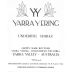 Yarra Yering Underhill Shiraz 2006 Front Label