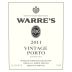 Warre's Vintage Port 2011 Front Label