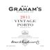 Graham's Vintage Port (375ML half-bottle) 2011 Front Label
