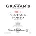 Graham's Vintage Port (1.5 Liter Magnum) 2011 Front Label