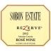 Sobon Estate Rose 2012 Front Label