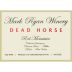Mark Ryan Dead Horse Ciel du Cheval Vineyard 2010 Front Label