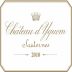 Chateau d'Yquem Sauternes (375ML half-bottle) 2010 Front Label