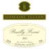 Domaine Herve Seguin Pouilly Fume 2011 Front Label