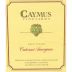 Caymus Napa Valley Cabernet Sauvignon 1987 Front Label