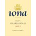 Iona Chardonnay 2012 Front Label