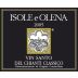 Isole e Olena Vin Santo del Chianti Classico 2005 Front Label