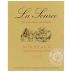 Chateau de Sours La Source Rouge 2010 Front Label