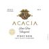 Acacia Lone Tree Vineyard Barrel Selection Pinot Noir 2011 Front Label